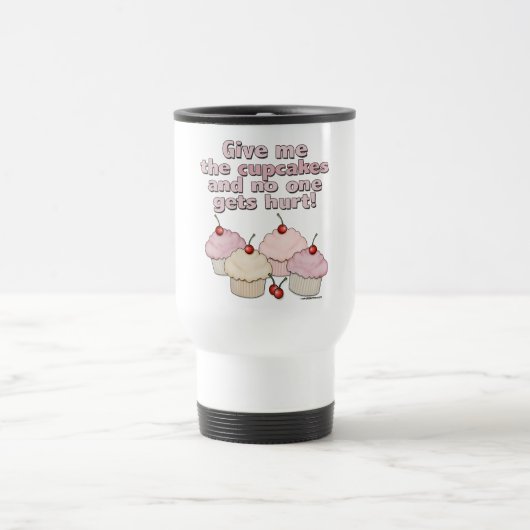 Mug De Voyage Donnez-moi les petits gâteaux (Centre)