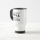 Mug De Voyage Dons amusant pour les danseurs du monde aller en e (Devant gauche)