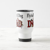 Mug De Voyage Dons de chien de volley-ball (Centre)