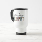 Mug De Voyage Dons d'un thérapeute respiratoire (Devant gauche)