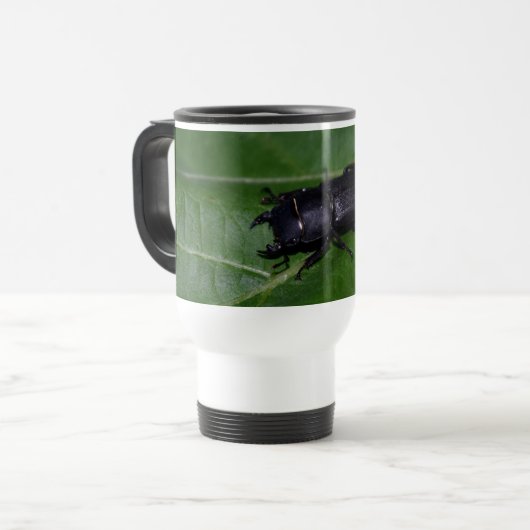 Mug De Voyage Dorcus parallelipipedus, le moindre dendroctone du (Devant gauche)