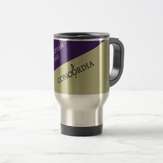 Mug de voyage double logo (Devant droit)