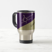 Mug de voyage double logo (Devant gauche)