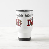 Mug De Voyage Doux Revêtu Roue Terrier Papa Cadeaux (Centre)