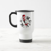 Mug De Voyage Dr Seuss | Chat dans l'art rond Casquette (Gauche)