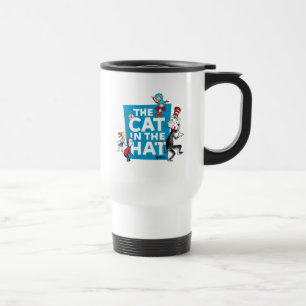 Mug De Voyage Dr Seuss   Chat dans le logo du Casquette - Caract