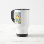 Mug De Voyage Dr Seuss | Graphique Histoires (Devant gauche)