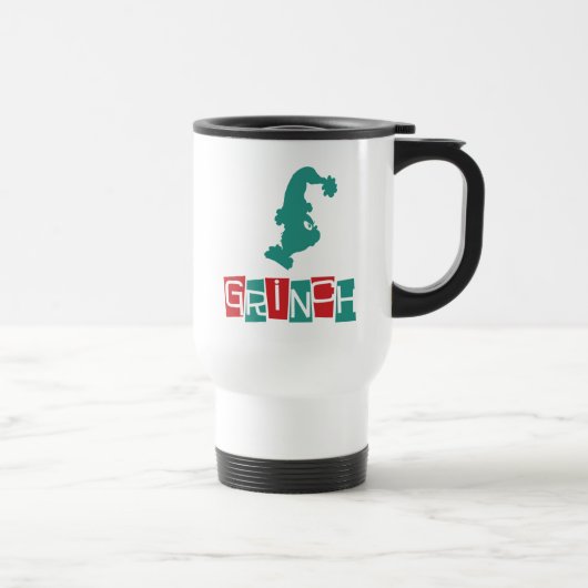 Mug De Voyage Dr. Seuss | Grinch - Rouge & Vert (Droite)