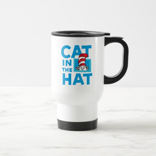Mug De Voyage Dr. Seuss | Logo du Chat dans le Chapeau (Droite)