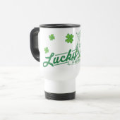 Mug De Voyage Dr Seuss | Lucky Fox Dans Ses Chaussettes Irlandai (Devant gauche)