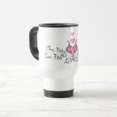Mug De Voyage Dr. Seuss Valentine | Un poisson deux poissons (Devant gauche)