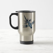 Mug De Voyage Dragon bleu Nudibranch (Gauche)