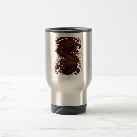 Mug De Voyage Dragon (conception de signature) (Centre)