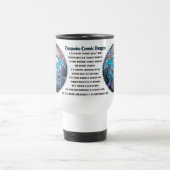 Mug De Voyage Dragon Cosmique Turquoise (Centre)