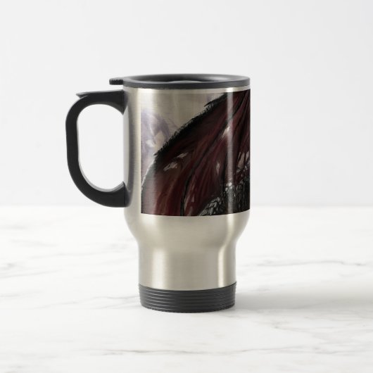 Mug De Voyage Dragon Dans La Caverne (Gauche)
