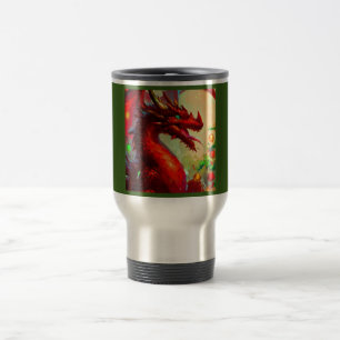 Mug De Voyage Dragon de Noël 1