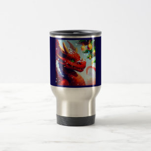 Mug De Voyage Dragon de Noël 2