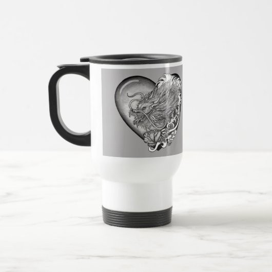 Mug De Voyage Dragon Heart (Gauche)
