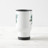 Mug De Voyage dragon vert frais et tendance (Centre)