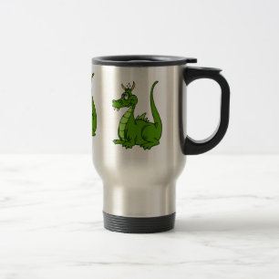Mug De Voyage Dragon vert maladroit