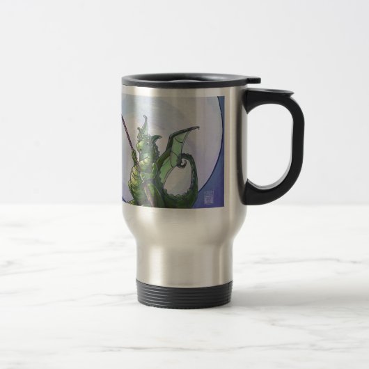 Mug De Voyage Dragon Watch Art (Droit)