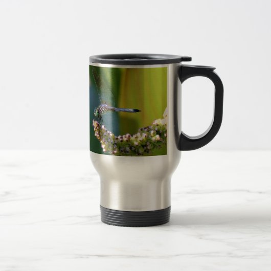 Mug De Voyage Dragonfly aux yeux turquoises (Droit)