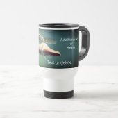 Mug De Voyage Dragonfly Co Pilot Personnalisé (Devant droit)