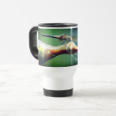 Mug De Voyage Dragonfly Co Pilot Personnalisé (Devant gauche)
