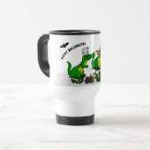 Mug De Voyage Dragons - Joyeux Halloween ! Aujourd'hui je vais c (Devant gauche)