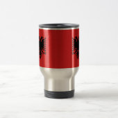 Mug De Voyage Drapeau albanais (Centre)