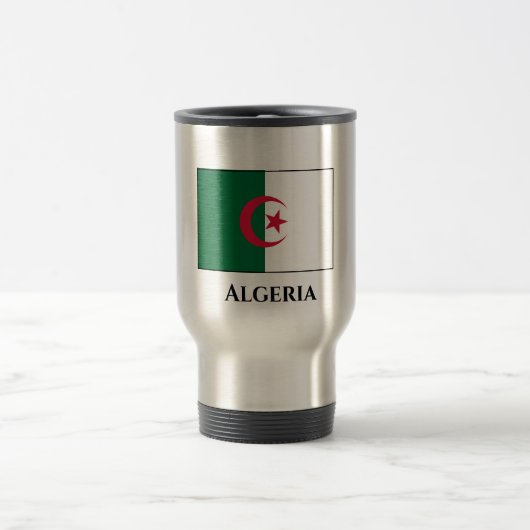Mug De Voyage Drapeau algérien (Centre)