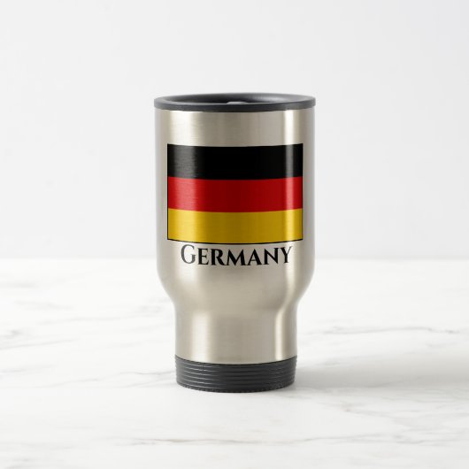Mug De Voyage Drapeau allemand (Centre)
