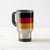 Mug De Voyage Drapeau allemand (Devant gauche)