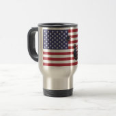 Mug De Voyage drapeau américain (Devant gauche)