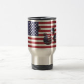 Mug De Voyage drapeau américain (Centre)