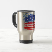 Mug De Voyage drapeau américain (Devant gauche)