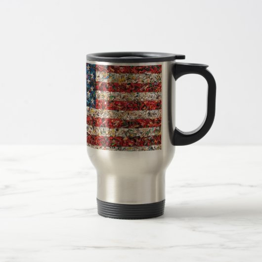 Mug De Voyage drapeau américain (Droit)