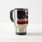 Mug De Voyage Drapeau américain de vieille gloire de bannière (Devant gauche)