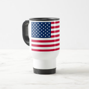 Mug De Voyage Drapeau américain - États-Unis d'Amérique - Patrio
