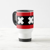 Mug De Voyage Drapeau Amsterdam (Devant gauche)