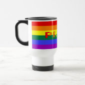 Mug De Voyage Drapeau arc-en-ciel LGBT Pride (Gauche)