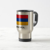 Mug De Voyage Drapeau arménien (Devant droit)