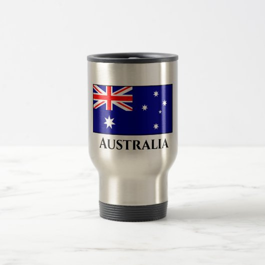 Mug De Voyage Drapeau australien (Centre)
