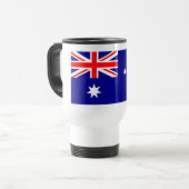 Mug De Voyage Drapeau australien patriotique (Devant gauche)