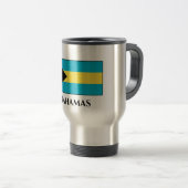 Mug De Voyage Drapeau Bahamas (Devant droit)