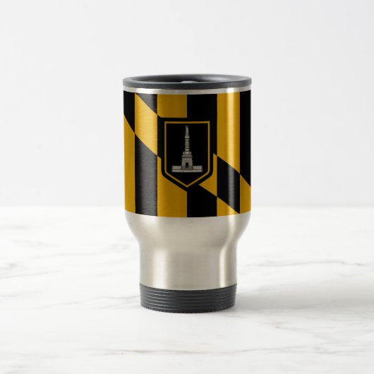 Mug De Voyage Drapeau Baltimore (Centre)
