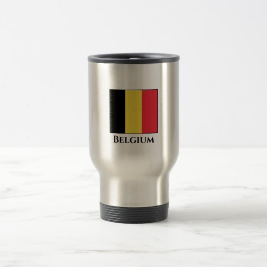 Mug De Voyage Drapeau belge (Centre)