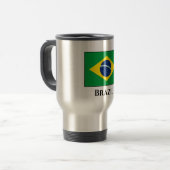 Mug De Voyage Drapeau Brésil (Brésil) (Devant gauche)