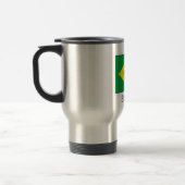 Mug De Voyage Drapeau Brésil (Brésil) (Gauche)