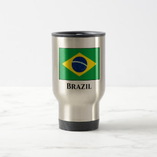 Mug De Voyage Drapeau Brésil (Brésil)